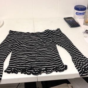 Off the shoulder shirt